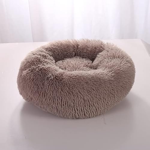 LUNYY Superweiches Hundebett, Plüsch, Katzenmatte, Hundebetten für große Hunde, Bett, Labradors, Haus, rundes Kissen, Haustierproduktzubehör von LUNYY