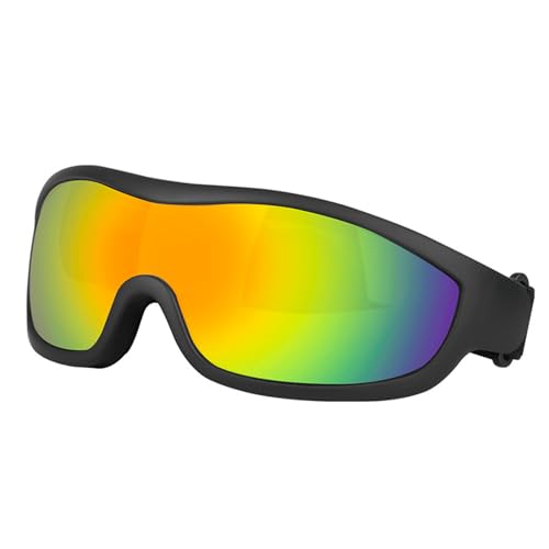 LUOFANG Haustier Sonnenbrille mit UV Schutz für mittelgroße oder große Hunde für den nördlichen Bereich mit verstellbarem Riemen für Outdoor Sportarten von LUOFANG