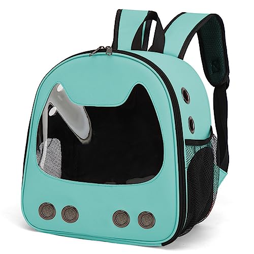 LUOFANG Tragbarer Träger, durchsichtiges Fenster, faltbar, für Katzen und Haustiere, für Hunde, universelle Reisetasche, atmungsaktive Tasche von LUOFANG
