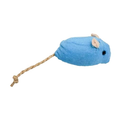 LUOFENG Kitty Suppies, Katzenspielzeug, langer Schwanz für Katzen, zum Zahnen, Kauen, kleine Mäuse für Katzen, zum Trainieren, Geschenk, 8 Stück von LUOFENG