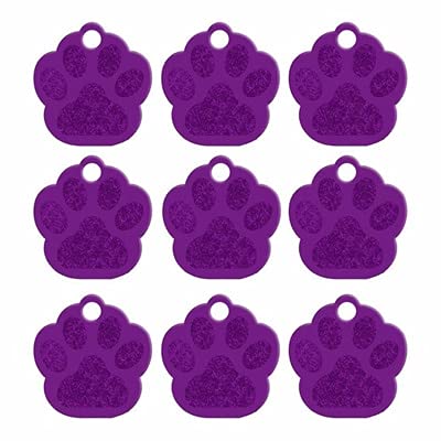 HundeanhäNger Mit Gravur Großhandel 20 Stücke PFOTE Form 3d Exquisite Personalisierte Haustierhund ICH WÜRDE Tags Benutzerdefinierte Gravierte Name Telefonnummer Katze Für Hund Pet Zubehör Hundemarke von LUOSHUAI