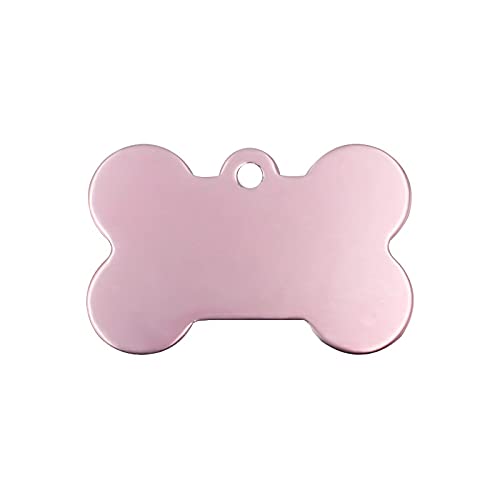 LUOSHUAI HundeanhäNger Mit Gravur 2 stücke Personalisierte Gravur Anti-Lost-Hund ICH WÜRDE Tag Identifikation Haustiername Welpenkragen Hund Katze Knochen Tags Pet Supplies Hundemarke Mit Gra von LUOSHUAI