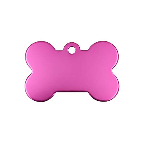 LUOSHUAI HundeanhäNger Mit Gravur 2 stücke Personalisierte Gravur Anti-Lost-Hund ICH WÜRDE Tag Identifikation Haustiername Welpenkragen Hund Katze Knochen Tags Pet Supplies Hundemarke Mit Gra von LUOSHUAI