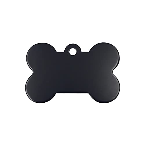 LUOSHUAI HundeanhäNger Mit Gravur 2 stücke Personalisierte Gravur Anti-Lost-Hund ICH WÜRDE Tag Identifikation Haustiername Welpenkragen Hund Katze Knochen Tags Pet Supplies Hundemarke Mit Gra von LUOSHUAI