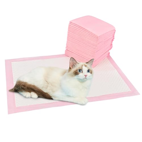 LUPENAN Katzenstreu-Pads für ordentliche Katzen, 30 Stück, 42 x 29 cm, Lavendelduft, super saugfähig, schnell trocknend, Urinierpads für Katzen von LUPENAN