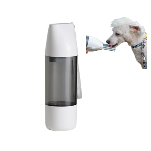 LVYUDS Hundetrinkflasche for Unterwegs Hohe Kapazität, Hunde Trinkflasche Auslaufsicher mit Futterbehälter, Trinkflasche Hund for Haustiere Gehen Camping Reisen von LVYUDS