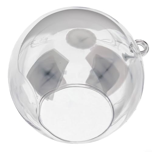 Transparentes Glaskugel-Terrarium für selbstgemachte Blumentöpfe und Teelichthalter (12 cm) von LVYXON