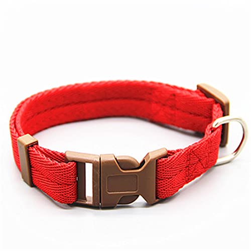 Haustierhalsband, schöne verstellbare Fliege, Hundeleine, Halskette, Hundehalsband als Haustierzubehör für Welpen, Katzen (Orange, L) (Rot, Klein) von LXYDPZ