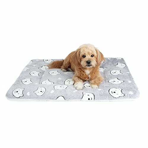 LY4U Hundebettmatte Matratze Maschinenwaschbar Hundebettkissen Warme Atmungsaktive Matte für Haustier Katze Tragen 60x80cm von LY4U