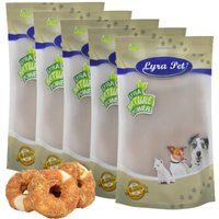 Lyra Pet Kauringe m. Hühnerbruststreifen 5 kg von LYRA PET