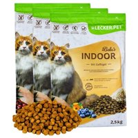 Lyra Pet Lecker.Pet Balu's Indoor Geflügel Katzenfutter Trockenfutter Vollnahrung 7,5 kg von LYRA PET