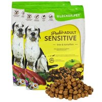 Lyra Pet Lecker.Pet Paula's Adult Sensitive Ente & Kartoffeln Hundefutter Trockenfutter Vollnahrung von LYRA PET