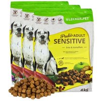 Lyra Pet Lecker.Pet Paula's Adult Sensitive Ente & Kartoffeln Hundefutter Trockenfutter Vollnahrung von LYRA PET