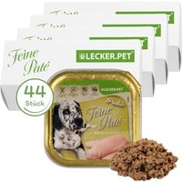Lyra Pet Lecker.Pet Paula's Feine Paté Reich an Huhn Hundefutter Nassfutter Vollnahrung 44x150 g Lyra Pet Lecker.Pet Paula's Feine Paté Reich an Huhn Hundefutter Nassfutter Vollnahrung 44x150 g von LYRA PET