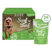 Lyra Pet Lecker.Pet Surf'n'Turf Pouches Hundefutter Nassfutter 4er Mix Multipack von LYRA PET