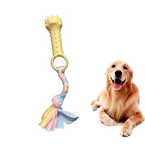 LYsng Dog Toy Ungiftig Spielzeug FüR Hunde Hundespielzeug Set Robust Hundetau Hundespielzeug Welpen Hunde Kuscheltier Für Alle Größe Hunde Hunde Kauspielzeug Sleeve,Yellow von LYsng