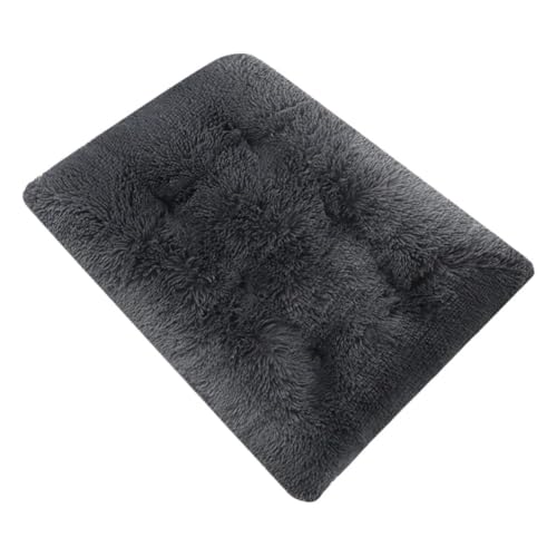 LZYWOD Flauschiges Hundebett, warmes Hundebett, weich, waschbar, mit flauschiger Plüschmatte von LZYWOD