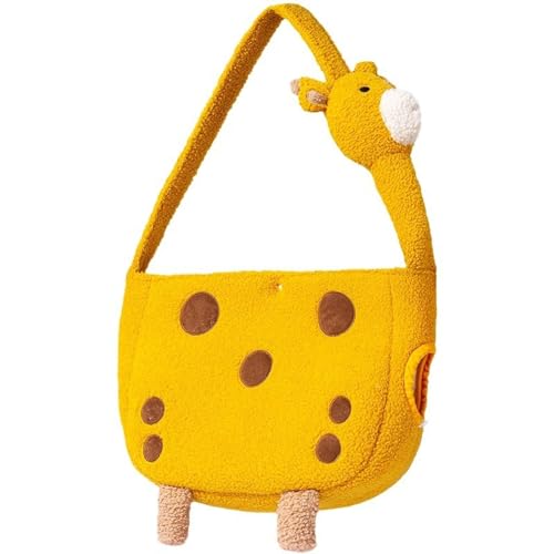 Herbst- und Wintertasche für Haustiere, niedlich, Giraffe, Tierform, warm, Crossbody-Tasche, Katzentasche, Welpe, Hunderucksack von LaLiz