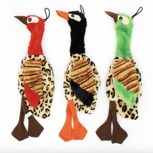 LaLiz Pet Plush Toys Birds Dog Toys Pet Gnawing and Sounding Toys 3 Toys von LaLiz