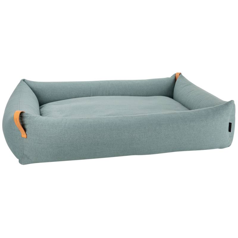 Labbvenn Hundebett Moe soft teal, Gr. L, Maße: ca. 110 x 90 x 30 cm von Labbvenn