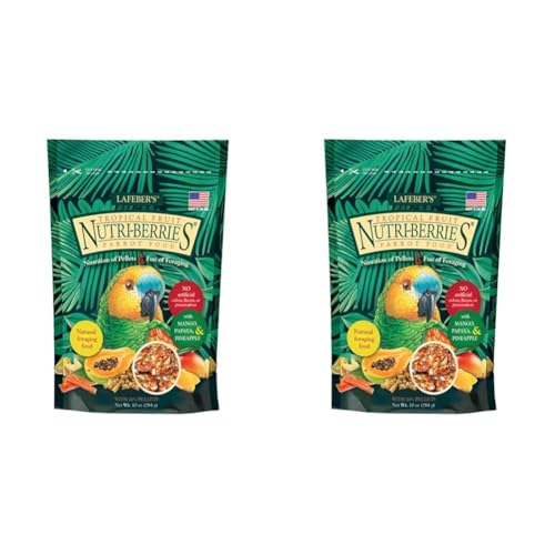 Lafeber Tropische Nutritrie Parrot, 284 g (Packung mit 2) von Lafeber