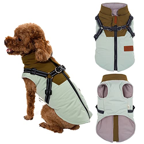 Lairle Hundemantel Winter Hundejacke Hundegeschirr Mantel Welpenmantel Jacke Weste Kleidung Kleines Hundegeschirr wasserdichte Hundemäntel für kleine mittelgroße Hunde Lairle Hundemantel Winter Hundejacke Hundegeschirr Mantel Welpenmantel Jacke Weste Kleidung Kleines Hundegeschirr wasserdichte Hundemäntel für kleine mittelgroße Hunde von Lairle