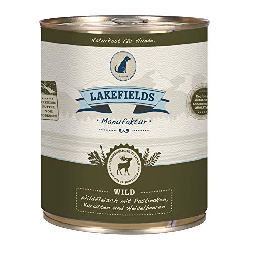 LAKEFIELDS Dosenfleisch-Menü Wild (18 x 400g) von Lakefields