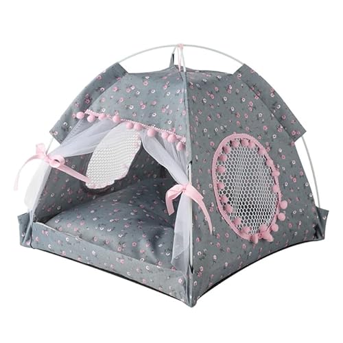 Haustier Tipi Hunde Katze Bett Für Katze Hunde Outdoor Camping Ruhezelt Tragbare Leichte Welpen Katze Haustier Zelt von Lamala