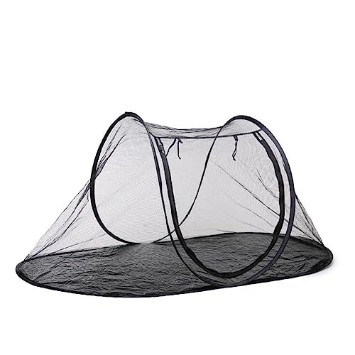 Katzenhöhle Gehege Zelt Für Outdoor Katze Faltbar Außen Camping Spielzelt Sommer Tipi Katze Camping Höhle Haustier Zelt von Lamala