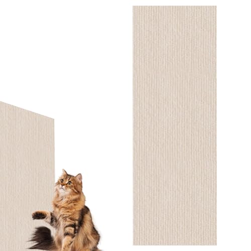 Kratzmatte Für Katzen, Selbstklebend Kratzteppich Filz Katze Wand Kletter Katzenkratzer, Zuschneidbares Kratzpad, Kratzbrett Katzen Kratzschutz Sofa, Katzenkratzmatte Für Schützt Teppiche von Lambo