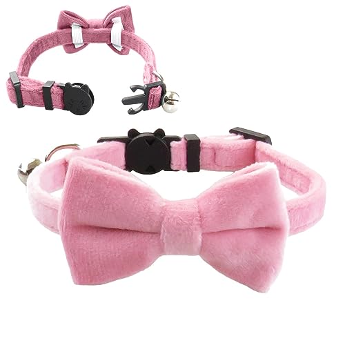 Lambo Fliegehalsband für Hunde | Bequemes verstellbares Katzenhalsband mit Schleife,Hundebekleidungszubehör Schöne Halsbänder für Zuhause, Hochzeit, Spaziergang, Reisen, Fotografie von Lambo