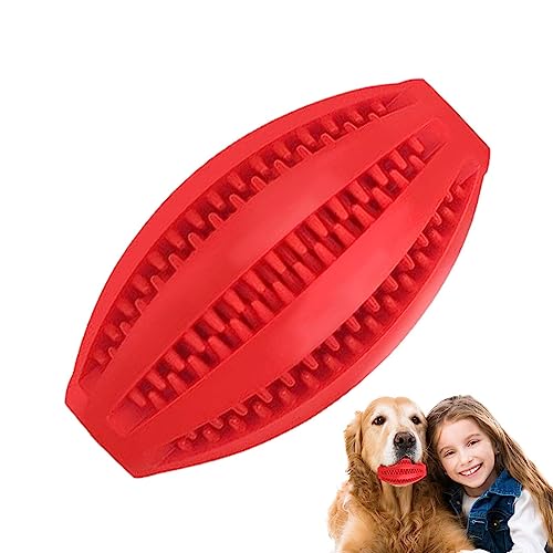 Lambo Hundepuzzle-Kauspielzeug - Langlebiges Hundespielzeug in -Form - Mentale Stimulation Leckerli Gummiball Hundespielzeug -Form zum Spielen, großer Hund, Hund, Welpe, Katze von Lambo