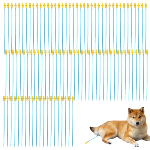 100pcs Insemination Kit für Hunde 11.8 '' Einweg flexible Katheterrohr gerundetes Ende Pet Insemination Spritze Keine Verletzungen einfach zu Hause zu Hause Insemination Kit für kleine Haustiere von Lamppdcor