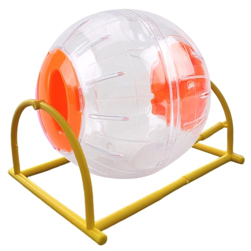 Hamster Ball, 6 Zoll transparentes und modisches Hamsterrad, halten Sie gesunde und atmungsaktive Hamsterspielzeuge für Zwerghamster kleine Haustiere, um die Aktivität zu erhöhen von Lamppdcor