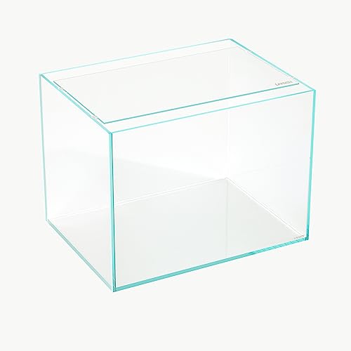 LANDEN 4 mm dicker, transparenter Glasdeckel für Aquarien, inklusive 4 Clips für sichere Platzierung, 576 x 352 mm für Aquarien mit 584–588 mm Innenlänge, angepasst an LANDEN SD604545, RF604540 von Landen