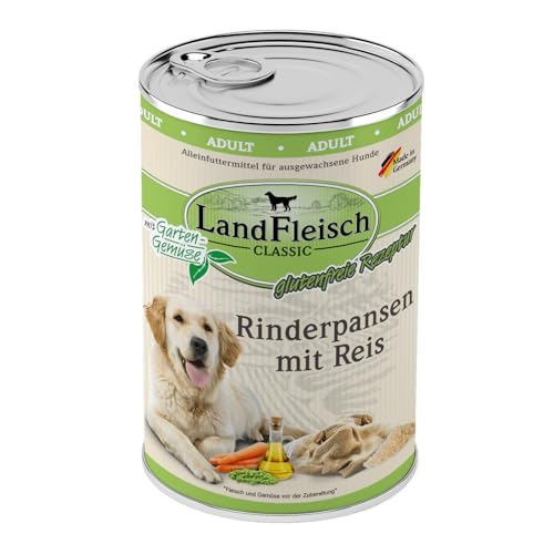 Landfleisch Classic Rinderpansen mit Reis & Gartengemüse | 6X 400g von Landfleisch