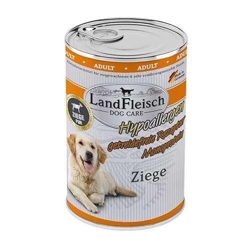 Landfleisch Dog Care Hypoallergen Ziege | 6X 400g von Landfleisch