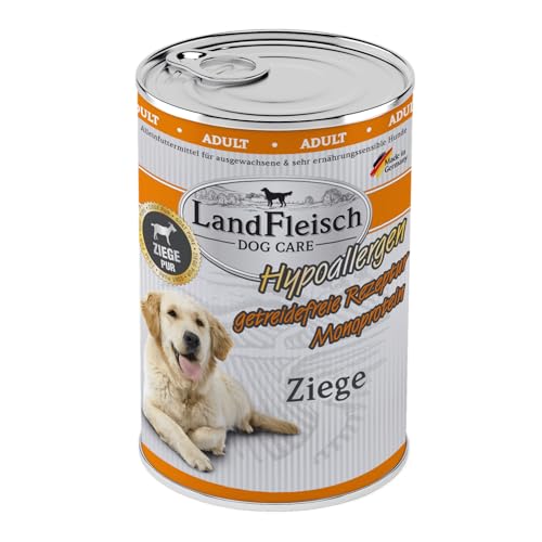 Landfleisch Dog Care Hypoallergen Ziege | 6X 400g von Landfleisch