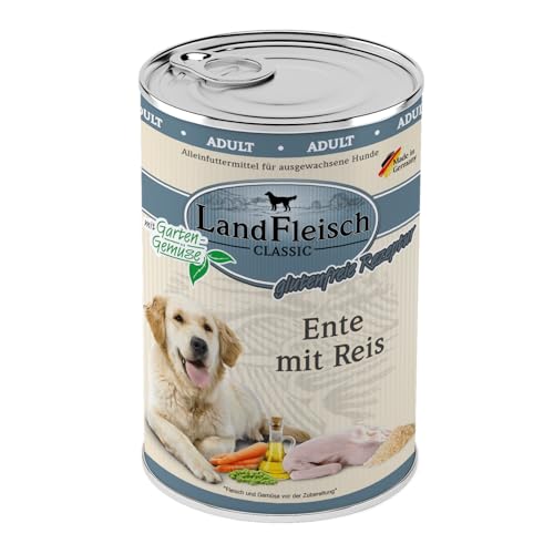 Landfleisch Ente mit Reis & Gartengemüse | 6X 400g von Landfleisch