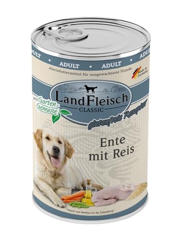 Landfleisch Ente mit Reis & Gartengemüse | 6X 400g von Landfleisch