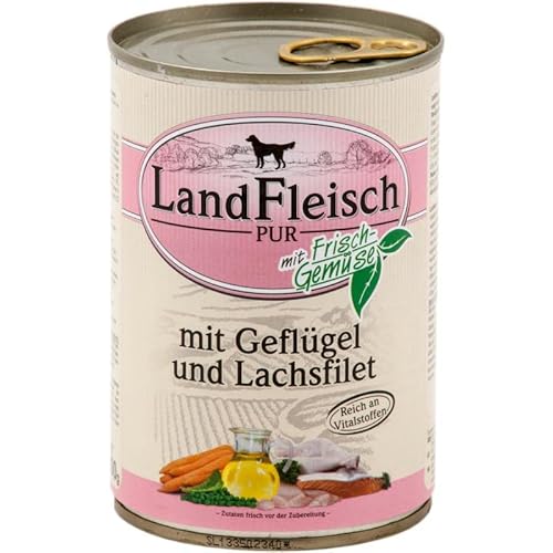 Landfleisch Geflügel & Lachsfilet, Größe:6X 800 g von Landfleisch