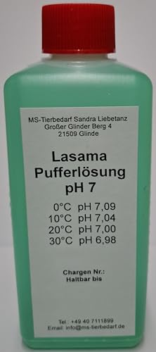 Lasama Pufferlösung/Eichlösung pH7 1 Liter Kalibrierlösung von Lasama