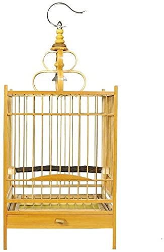 Vogelkäfig Reise Papageienkäfig, Geschenk für Vogelliebhaber Vogelkäfige Retro Square Birds Travel Cage (A) von Lavendre