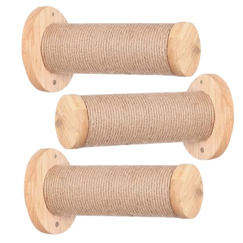 3PCS -Katzenkratzer nach dem Austausch, horizontale natürliche Holzkatze Kratzer -Post -Ersatz für Innenräume zu Hause 3PCS -Katzenkratzer nach dem Austausch, horizontale natürliche Holzkatze Kratzer -Post -Ersatz für Innenräume zu Hause von Lawnrden