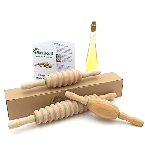 LaziRoll® - Rundum sorglos Set - Faszienrollen Pferd/Hund/Mensch (Patchouli) von LaziRoll