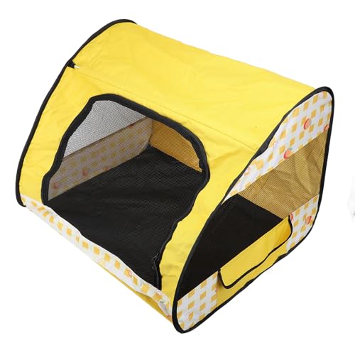 Cat Playpen, Hundestall -Zelt -Gehege Faltbarer Oxford -Stoffzaunstil Tragbar für Zuhause (S (7x3,5x7cm/2.76x1.38x2.76in)) von Lazmin112