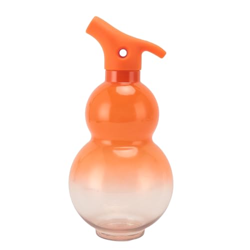 Kürbiswasserflasche, Kreative Tragbare Kapazitäts -Haustier -Kürbisflasche für Reisen (Farbverlauf Orange) von Lazmin112