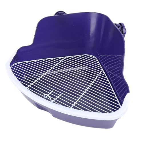 Lazmin112 Hamster Badezimmer, Platz Sparende Hamster -Toilette Ausreichend Raum Hochkraft Anti -Spritzplastik für Zuhause (L) von Lazmin112