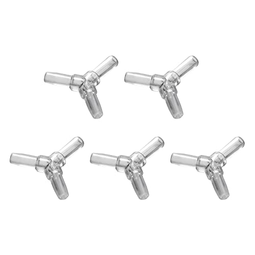 Ldabrye 5 x Luftschlauchverbinder für Aquarien, 3-Wege-Y-Luftschlauch-Adapter von Ldabrye