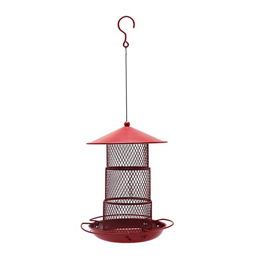 Ldabrye Haustier Vogel Feeder Outdoor Hängen Tiernahrung Spender Mehrere Loch Vogel Feeder Automatische Fütterung Werkzeug Für Fliegende Tiere von Ldabrye